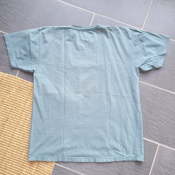 B.U.M. Equipment Teal Blue Vintage Tee - Large - Picture 4 of 5